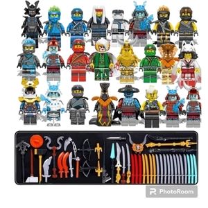 24 Pack Mini Ninja Fig Sets